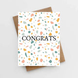 Lemon Milk Paper Congratulations Card - ANB Baby