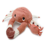 Les Ptipotos Mom and Baby Crab Plush Toy - ANB Baby