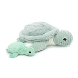 Les Ptipotos Mom and Baby Giant Sea Turtle Plush Toy-Plush Toys-Les Ptipotos-Pink-ANB Baby Store
