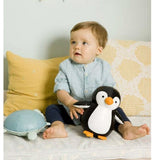 Little Big Friends Martin the Penguin Soft Music Box - ANB Baby