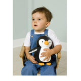 Little Big Friends Martin the Penguin Soft Music Box - ANB Baby
