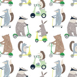 Magnetic Me Blue Wheel Good Friend Modal Magnetic Footie - ANB Baby