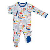 Magnetic Me Traffic Jammies Modal Magnetic Footie-Clothing-Magnetic Me-3-6 Month-ANB Baby Store
