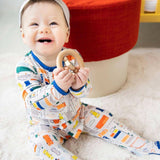 Magnetic Me Traffic Jammies Modal Magnetic Footie-Clothing-Magnetic Me-3-6 Month-ANB Baby Store