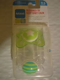 MAM Clear Pacifier 2 Pack for 0-6 Months, -- ANB Baby