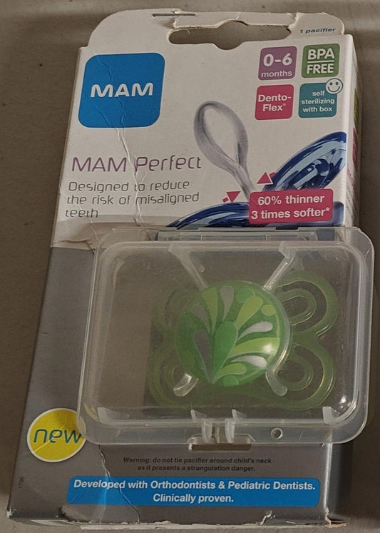 MAM Perfect Pacifier 0-6 Months, 845296017963 -- ANB Baby