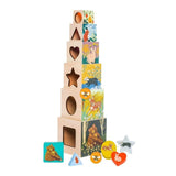 Manhattan Toy Enchanted Forest Wooden Stacking Blocks - ANB Baby