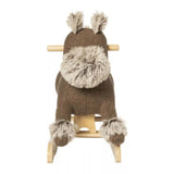 Manhattan Toy Terrier Plush Dog Wooden Rocking Toy - ANB Baby