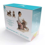 Manhattan Toy Terrier Plush Dog Wooden Rocking Toy - ANB Baby