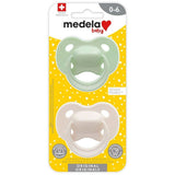 Medela Baby Original Pacifier, Jade/Calm, 2 Pack-Pacifiers & Accessories-Medela-0-6 Month-ANB Baby Store