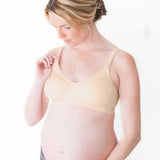 Medela Maternity and Nursing T-shirt Bra-Breastfeeding-Medela-Medium-Nude-ANB Baby Store