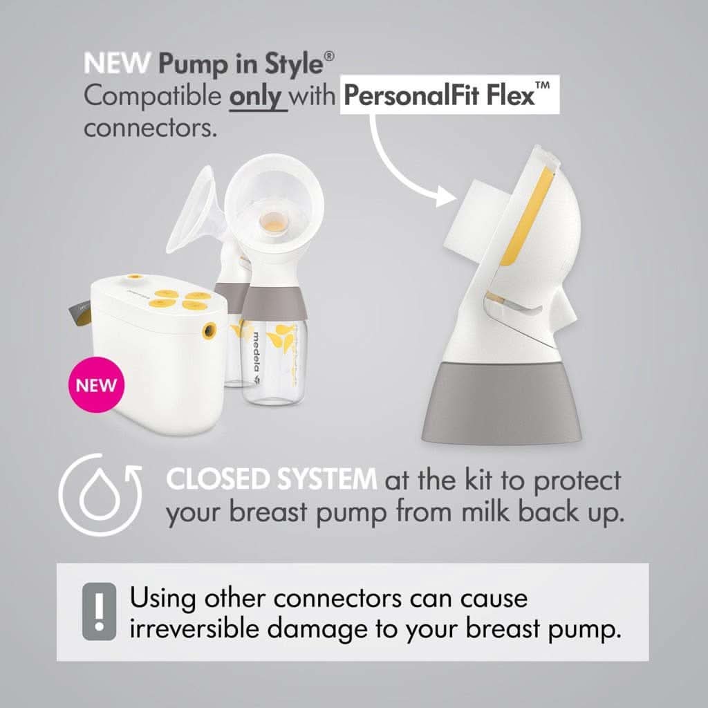 Medela PersonalFit Flex Connectors for Pump In Style MaxFlow and Freestyle Flex - ANB Baby