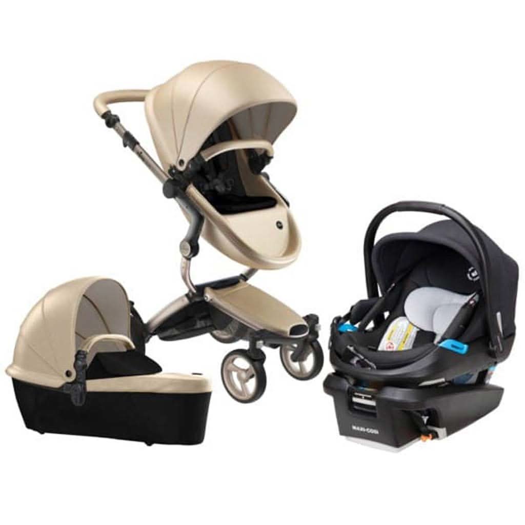 Mima Xari 4G and Maxi Cosi Coral XP Travel System