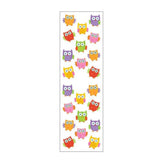 Mrs Grossman's Strip of Forest Owls Stickers - ANB Baby