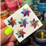 Mrs Grossmans Strip of Limited Edition Pinwheels Stickers-Puzzles & Games-Mrs. Grossman's-ANB Baby Store
