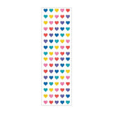 Mrs. Grossman's Strip of Sparkle Multi Micro Heart Stickers - ANB Baby