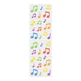 Mrs. Grossman's Strip of Sparkle Multicolor Music Notes Stickers - ANB Baby