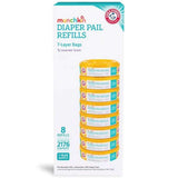 Munchkin Arm & Hammer Diaper Pail Refill Rings Lot, 8-Pack-Diapering-Munchkin-ANB Baby Store