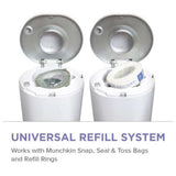 Munchkin UVC Diaper Pail, White - ANB Baby