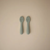 Mushie First Feeding Baby Spoons 2 - Pack - ANB Baby