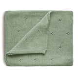 Mushie Knitted Pointelle Baby Blanket - ANB Baby