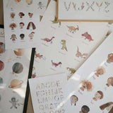 Mushie Posters 11 x 17 - ANB Baby