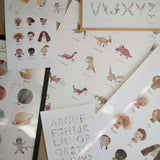 Mushie Posters 11 x 17 - ANB Baby