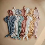 Mushie Ribbed Baby Beanie - ANB Baby