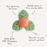 Mushie Suction Spinner Toy - ANB Baby