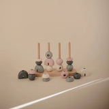 Mushie Wooden Multi Shape Stacker - ANB Baby