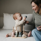 Mushie Wooden Multi Shape Stacker - ANB Baby