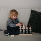 Mushie Wooden Multi Shape Stacker - ANB Baby