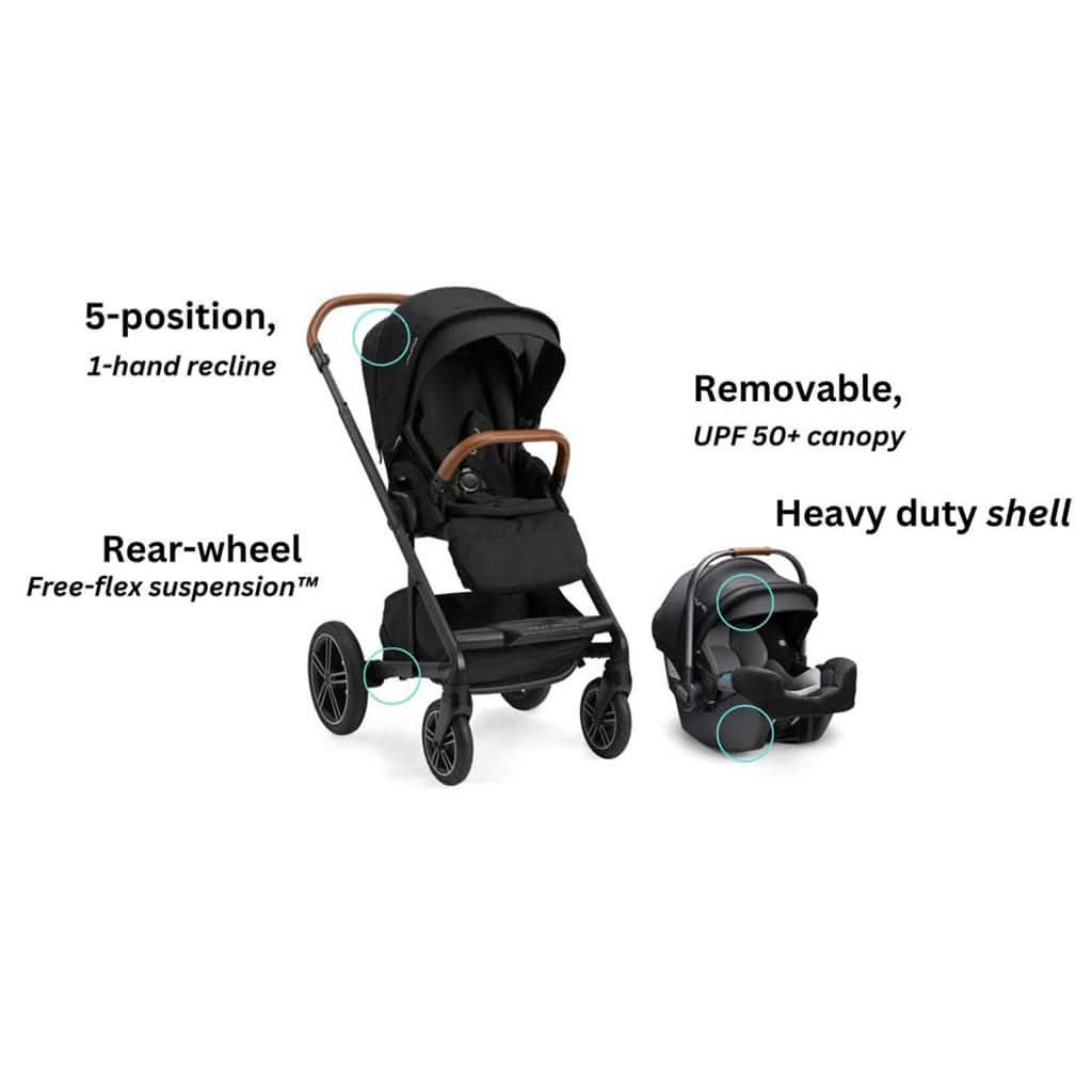 Nuna MIXX Next Stroller + Pipa RX - ANB Baby