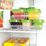 OXO Tot 12 - Piece Baby Blocks Food Storage Container, Green - ANB Baby