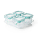 OXO Tot Glass Baby Blocks, 4 Oz, Teal - ANB Baby