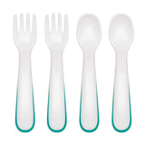OXO TOT Plastic Fork And Spoon Training Set - ANB Baby