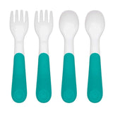 OXO TOT Plastic Fork And Spoon Training Set - ANB Baby