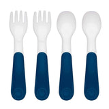 OXO TOT Plastic Fork And Spoon Training Set - ANB Baby
