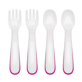 OXO TOT Plastic Fork And Spoon Training Set - ANB Baby