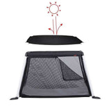 Phil & Teds Traveler Top Sun and Bug Mesh Cover, Black-Pack & Play-Phil & Teds-ANB Baby Store