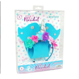 Pink Poppy Narwhal Headband & Tail Set - ANB Baby