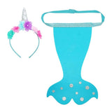Pink Poppy Narwhal Headband & Tail Set - ANB Baby