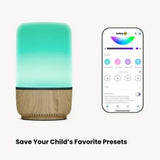 Safety 1st Smart Soother with Light and Sound, White / Wood-Nursery Decor-Safety 1st-ANB Baby Store