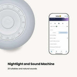 Safety 1st Smart Soother with Light and Sound, White / Wood-Nursery Decor-Safety 1st-ANB Baby Store
