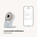 Safety 1st WiFi Video Baby Monitor, White / Wood-Baby Monitors-Safety 1st-ANB Baby Store
