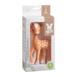 Sophie La Girafe Fanfan The Fawn Rubber Teether Toy Teether, Brown-Teething Toys-Sophie la girafe-ANB Baby Store