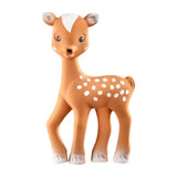 Sophie La Girafe Fanfan The Fawn Rubber Teether Toy Teether, Brown-Teething Toys-Sophie la girafe-ANB Baby Store
