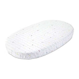 STOKKE Sleepi Fitted Sheet by Pehr, 120 cm-Mattresses & Covers-Stokke-Rainbow Alphabet-ANB Baby Store