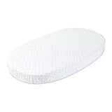 STOKKE Sleepi Fitted Sheet by Pehr, 120 cm-Mattresses & Covers-Stokke-Grey Dotty-ANB Baby Store