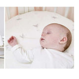 STOKKE Sleepi Mini Fitted Sheet by Pehr, 80 cm-Mattresses & Covers-Stokke-Rainbow Alphabet-ANB Baby Store